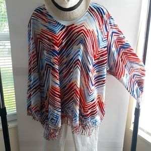 ALFRED DUNNER long sleeve V-Neck long sleeve swtr